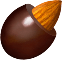 LOTTE Almond Chocolate - Миндаль в шоколаде с пониженным содержанием сахара 49гр.