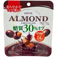 LOTTE Almond Chocolate - Миндаль в шоколаде с пониженным содержанием сахара 49гр.