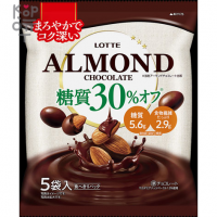 LOTTE Almond Chocolate - Миндаль в шоколаде с пониженным содержанием сахара 49гр.