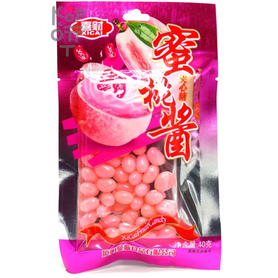 Мармелад XiCai FruitCandy с Персиковым джемом