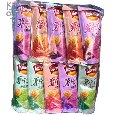 Чипсы Leshu классические Картофельные чипсы — Корейские товары для всей семьи(КорОпт)