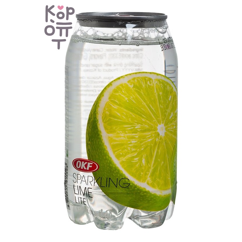 OKF Sparkling - Газированный освежающий напиток, лайм 350мл.