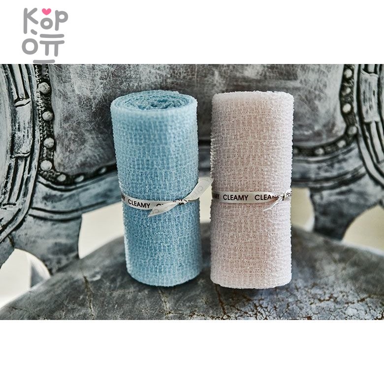 SUNG BO Мочалка для душа Pure Shower Towel - №066 28см*100см средней жесткости, нейлон, хлопок
