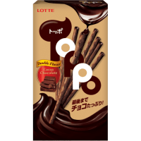  Lotte Toppo Cocoa Chocolate Sticks - Палочки бисквитные "ТОППО" с Какао начинкой.