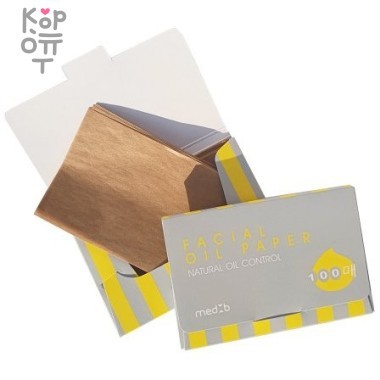 Med B Facial Oil Paper - Матирующие салфетки для лица 100шт. &mdash; Корейские товары для всей семьи(КорОпт)
