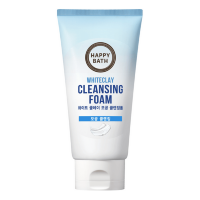 Happy Bath White Clay Pore Cleansing Foam - Очищающая пенка с белой глиной, 150 г