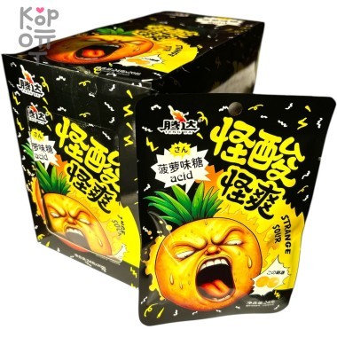 Возмутительно кислые конфеты Yinuo - Ищу неприятности со вкусом Ананаса — Корейские товары для всей семьи(КорОпт)