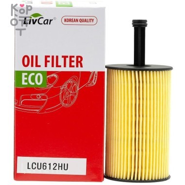 LIVCAR Oil Filter LCU612HU - Масляный фильтр для CITROEN, PEUGEOT — Корейские товары для всей семьи(КорОпт)
