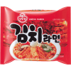 OTTOGI Лапша Kimchi ramen со вкусом кимчи 120гр., купить с доставкой на дом фото 1 — Корейские товары для всей семьи(КорОпт)