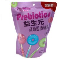 Леденец T'Chao Prebiotics Фруктовое колечко на светящейся палочке