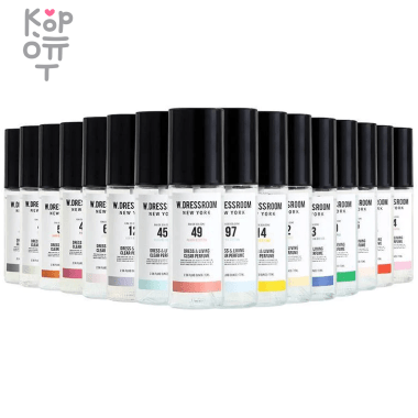 W.DRESSROOM Dress &amp; Living Clear Perfume Portable  - Парфюмированный спрей для одежды и дома 70мл. — Корейские товары для всей семьи(КорОпт)