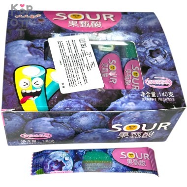 Мармелад кислый SOUR со вкусом Голубики, 140гр. — Корейские товары для всей семьи(КорОпт)
