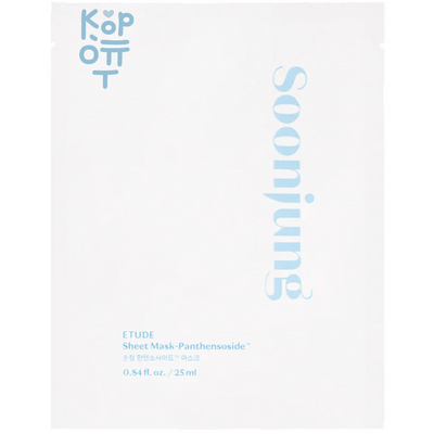 Etude Soon Jung Panthensoside Sheet Mask - Маска для лица противовоспалительная 25 мл