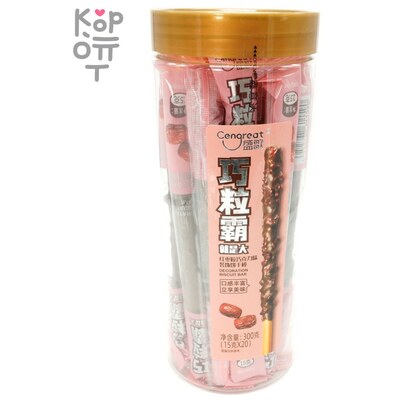 Печенье CenGreat Pepero Decoration Biscuit bar - Соломка в шоколадной глазури