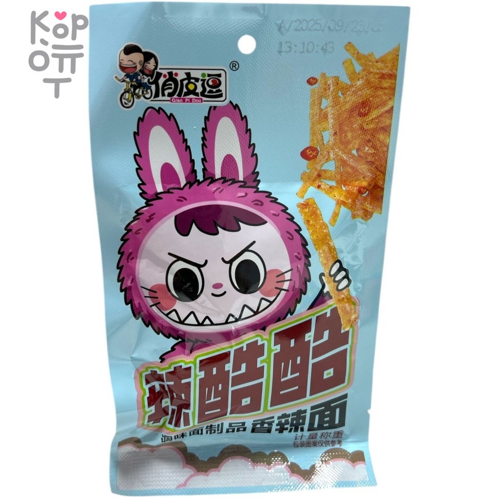 Снэк Labubu - Вегетарианское мясо, я хочу этот круто перченый вкус! Соломка, купить с доставкой на дом фото 1 — Корейские товары для всей семьи(КорОпт)