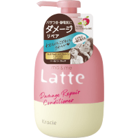 Kracie Ma&Me Latte Damage Repair Conditioner - Молочный восстанавливающий кондиционер для волос  490мл.  