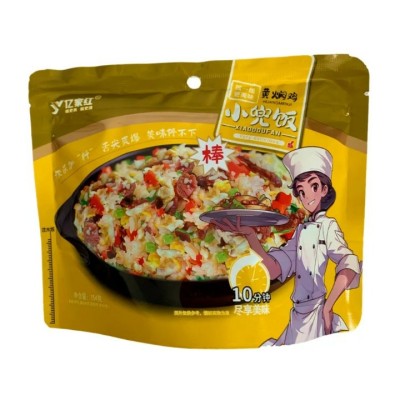 SEASONING FOOD — Chicken Rice — Рис быстрого приготовления со вкусом курицы, 154 г — коробка 50 шт