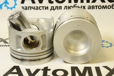 Поршни двигателя J08CT / J05CT / J07CT 36659AG ALFIN+O/G S130A-E0080 / 13216-1210 / 13306-1080 d-65mm 2.5/2/4 STD (к-т 6шт) IZUMI Blue