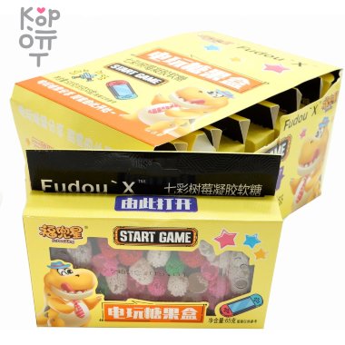 Конфеты Fudou Start Game с фруктовым вкусом, мармелад — Корейские товары для всей семьи(КорОпт)