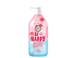 Happy BathBe Happy Smile Body Wash лайм - Гель для душа с экстрактом лайма и цитрусов 900 мл