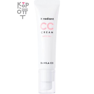 BANILA CO It Radiant Vegan CC Cream - Сияющий СС крем, 30 мл