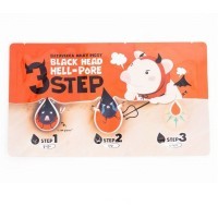 Elizavecca Milky Piggy Black Head Solution 3 Step - Патчи для удаления черных точек 6гр.