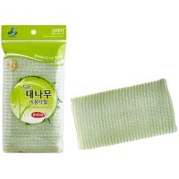 SUNG BO Мочалка для душа Bamboo Shower Towel - №152 - 28х100 см - средней жесткости, нейлон, бамбуковое волокно