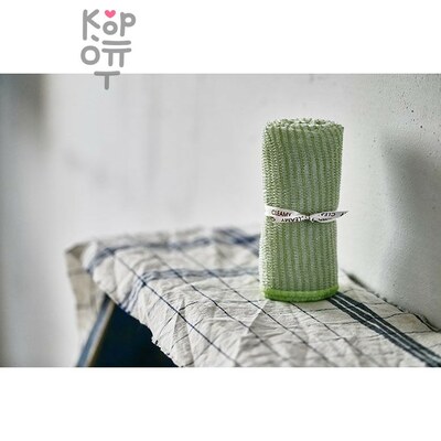SUNG BO Мочалка для душа Bamboo Shower Towel - №152 - 28х100 см - средней жесткости, нейлон, бамбуковое волокно