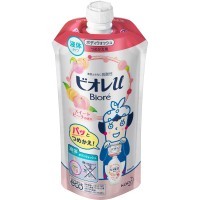 KAO Biore U sweet peach scent - Гель для душа с эфирными маслами и ароматом сладкого персика