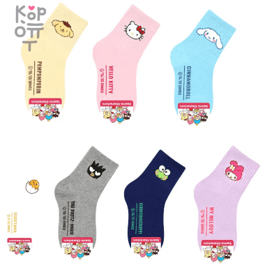 Sanrio Socks Kawaii - Носочки детские 1 пара, Ю.Корея.  — Корейские товары для всей семьи(КорОпт)