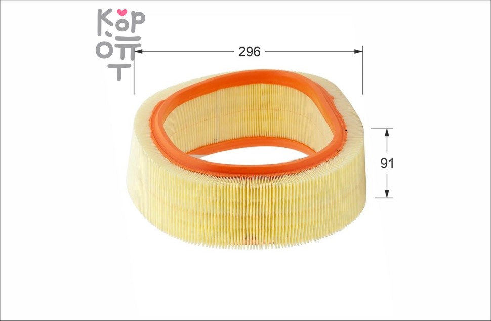 LIVCAR AIR FILTER LCG000/2672/1A / Воздушный фильтр