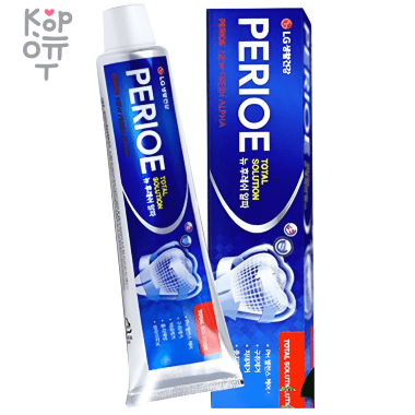 LG Perioe Fresh Alpha Toral Solution Toothpaste - Зубная паста для ухода за полостью рта Свежая мята 170гр. — Корейские товары для всей семьи(КорОпт)
