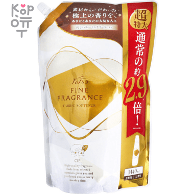 NS FaFa Fine Fragrance «Ciel» Fabric Softener - Антистатический кондиционер для тканей с прохладным ароматом белых цветов.  &mdash; Корейские товары для всей семьи(КорОпт)