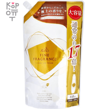 NS FaFa Fine Fragrance «Ciel» Fabric Softener - Антистатический кондиционер для тканей с прохладным ароматом белых цветов.  — Корейские товары для всей семьи(КорОпт)