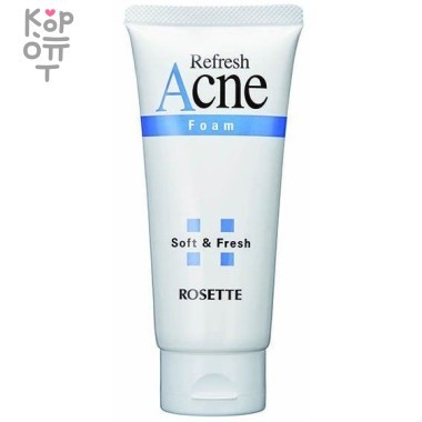 Rosette Acne Foam Пенка для умывания для проблемной подростковой кожи с серой, 120гр. — Корейские товары для всей семьи(КорОпт)
