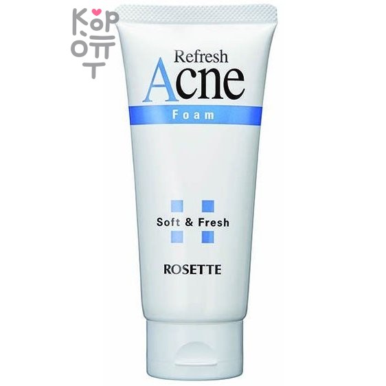 Rosette Acne Foam Пенка для умывания для проблемной подростковой кожи с серой, 120гр.