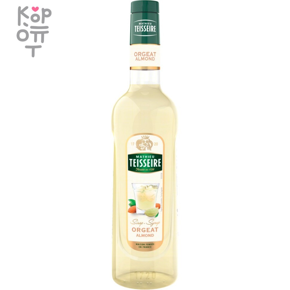 Сироп Миндаль, Teisseire, 700мл., купить с доставкой на дом фото 1 &mdash; Корейские товары для всей семьи(КорОпт)