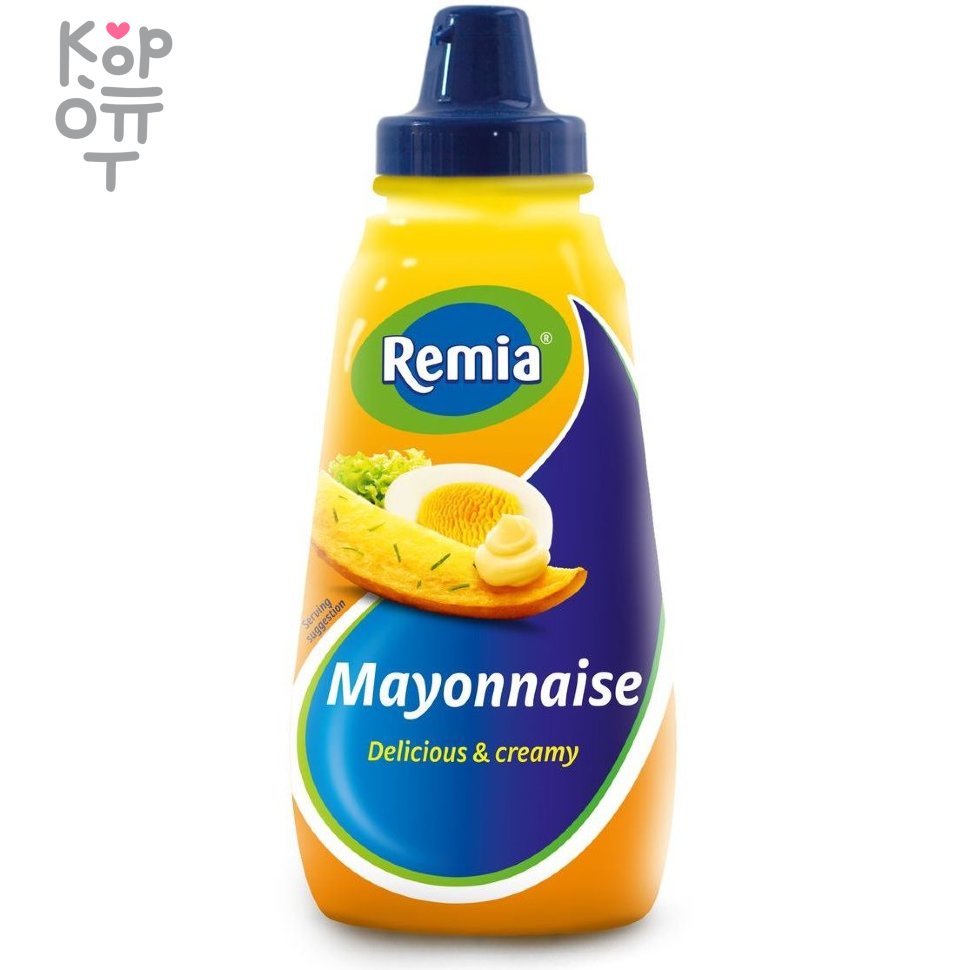 Remia Mayonnaise - Майонез классический 350мл. по цене 544 руб. в интернет  магазине Корейские товары для всей семьи(КорОпт)