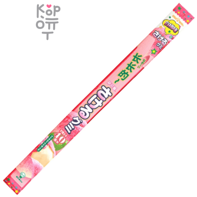 UHA Cute Extra Long Soft Candy - Жевательные конфеты Sakae со вкусом Персика, 32.9гр.