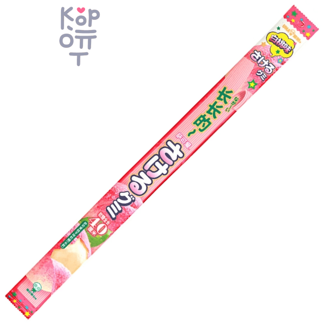 UHA Cute Extra Long Soft Candy - Жевательные конфеты Sakae со вкусом Персика, 32.9гр.