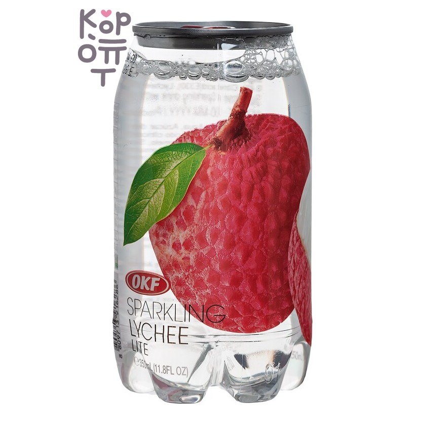 OKF Sparkling Lychee - Газированный освежающий напиток, личи 350мл.