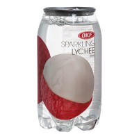 OKF Sparkling Lychee - Газированный освежающий напиток, личи 350мл.