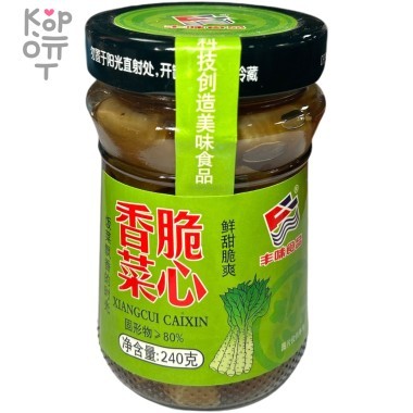 Закуска Hanchao Салат консервированный с маринованными овощами(Хрустящий Чой-сум), 290гр. &mdash; Корейские товары для всей семьи(КорОпт)