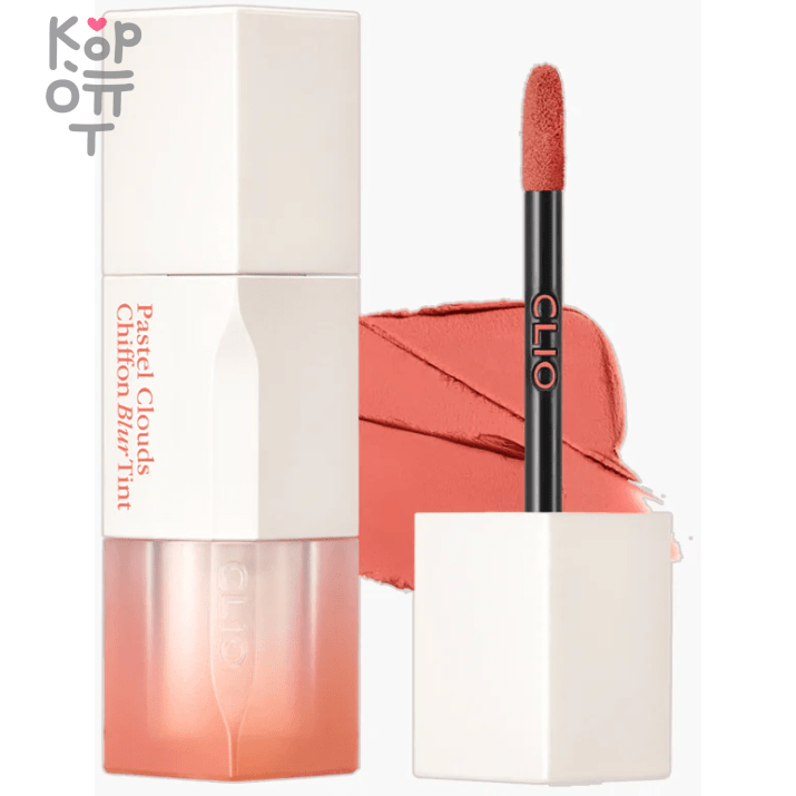 Clio Chiffon Blur Tint - Матовый тинт для губ 3гр., купить с доставкой на дом  Тинт создает невесомое покрытие с матовым финишем и легким эффектом размытия/мягкого размытия. Удобный аппликатор для создания макияжа губ. 