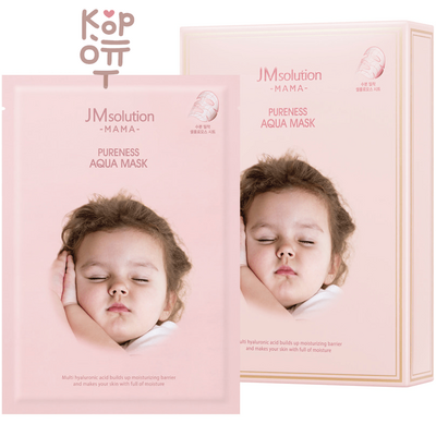 JMsolution Mama Pureness Aqua Mask - Тканевая увлажняющая маска с Гиалуроновой Кислотой 30мл.