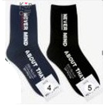 Kikiya Socks - женские высокие носки Never Mind, артикул 22095