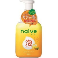 Naive body soap that comes out with foam - Увлажняющее жидкое мыло для тела с медом, пенящееся