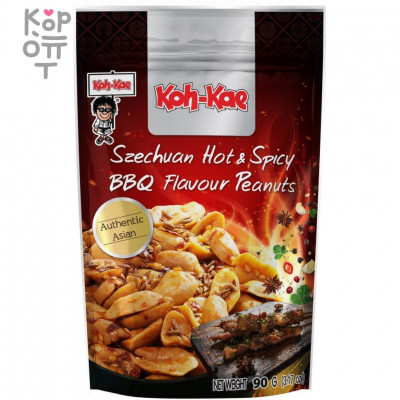 Koh-Kae Арахис обжаренный со вкусом сычуаньского пряного соуса барбекю, 90 г