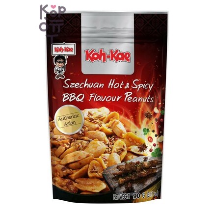 Koh-Kae Арахис обжаренный со вкусом сычуаньского пряного соуса барбекю, 90 г