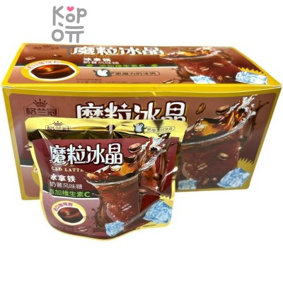 Леденцовая кофейная карамель Crown Coffee Candy - с насыщенным вкусом кофе, ледяной Латте